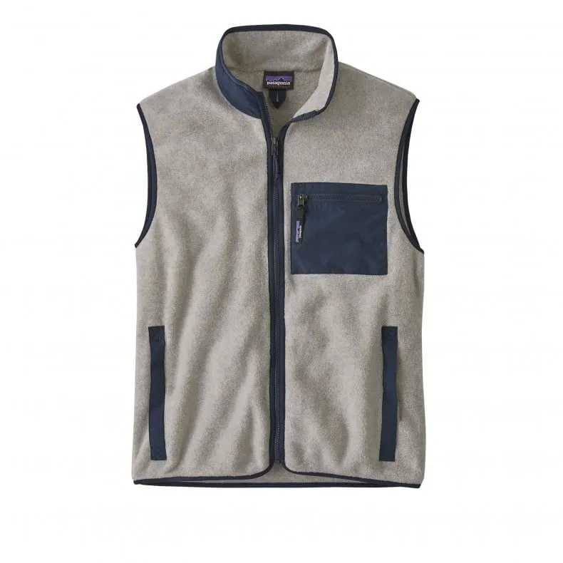 Patagonia Synchilla Fleece Vest (Oatmeal Heather)