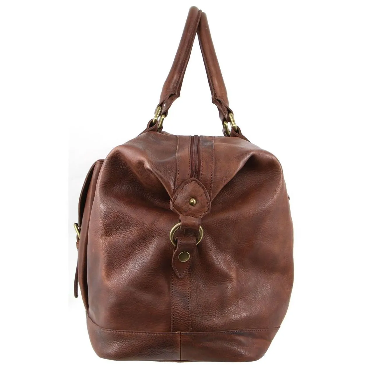 Pierre Cardin Rustic Leather Overnight Bag PC3134