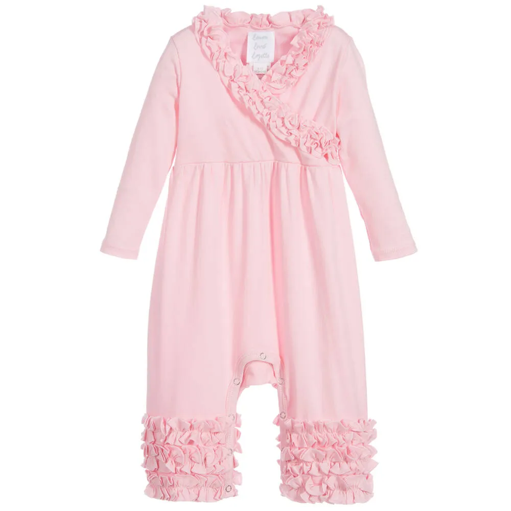 Pink Pima Cotton Romper