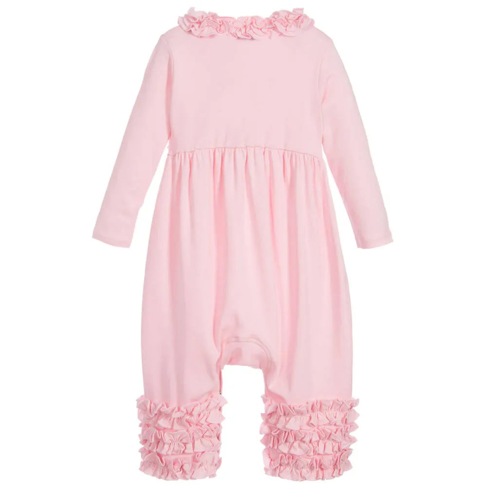 Pink Pima Cotton Romper