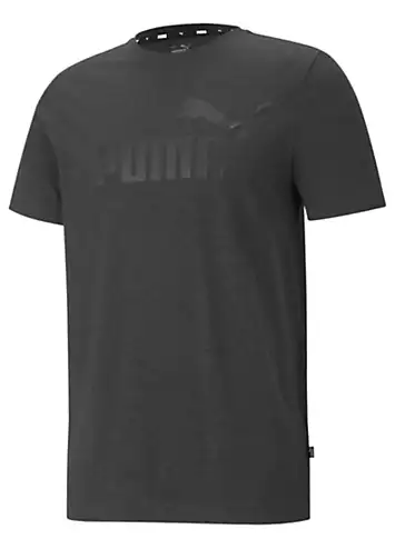 Puma Short Sleeve ESS Heather T-Shirt | Grattan