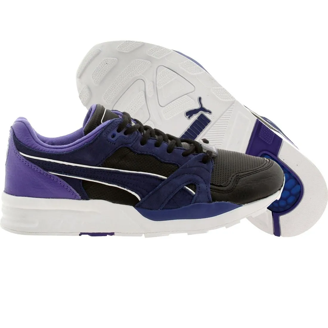 Puma Women Trinomic XT1 Plus Leather Perf (blue / limoges)