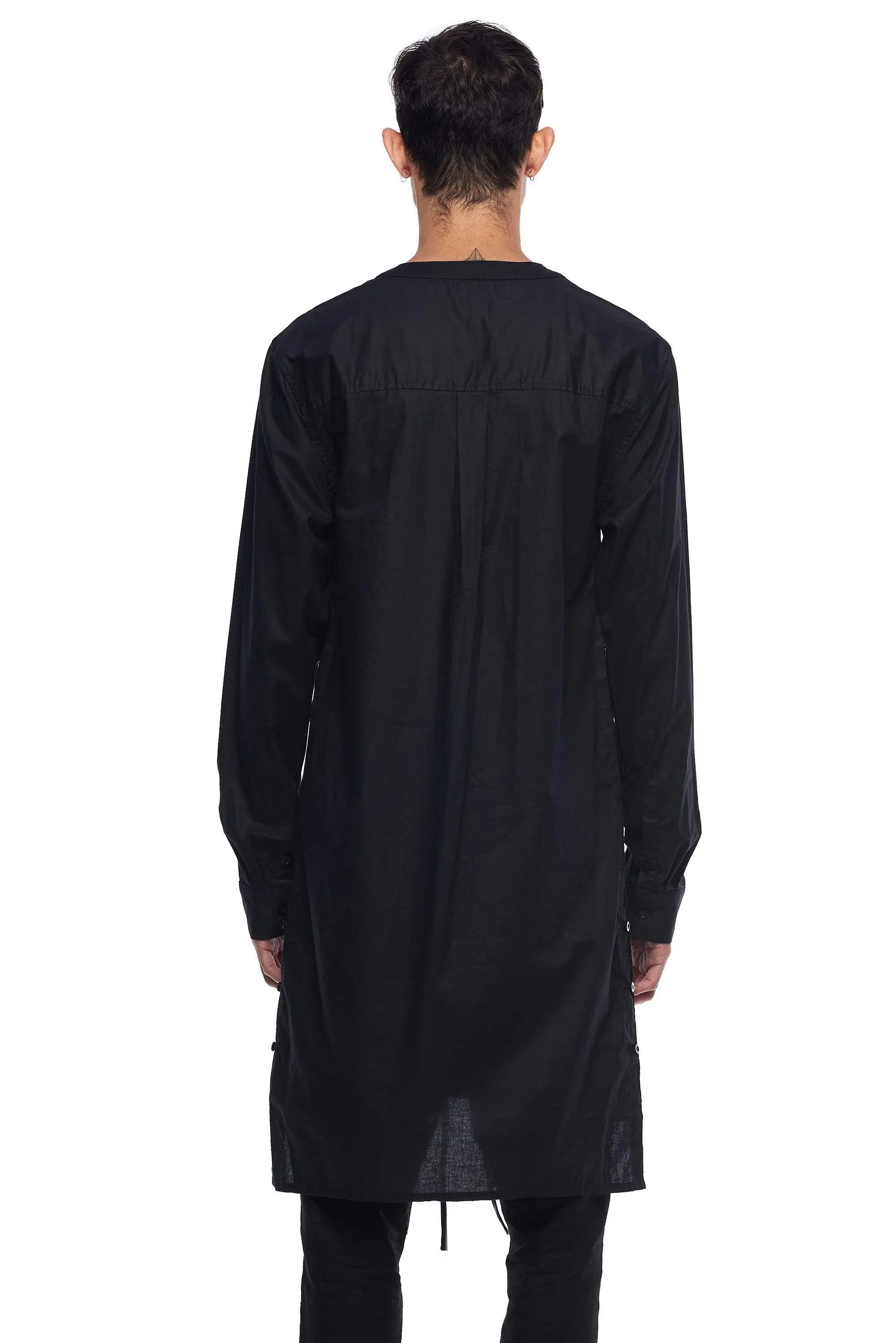 QUAD TUNIC IN BLACK