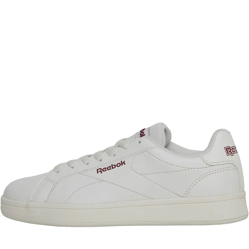 Reebok Classics Mens Reebok Royal Complete Clean 2.0 Trainers Chalk/Chalk/Maroon