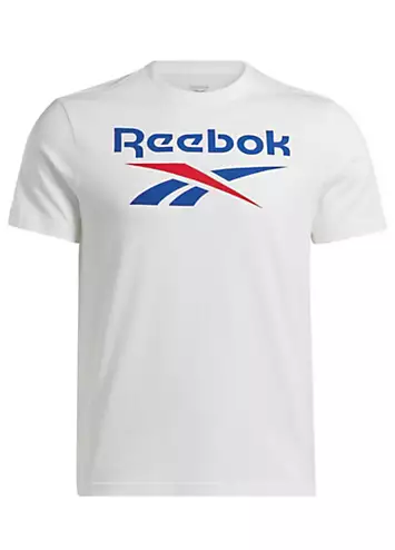 Reebok Logo Print T-Shirt | Grattan