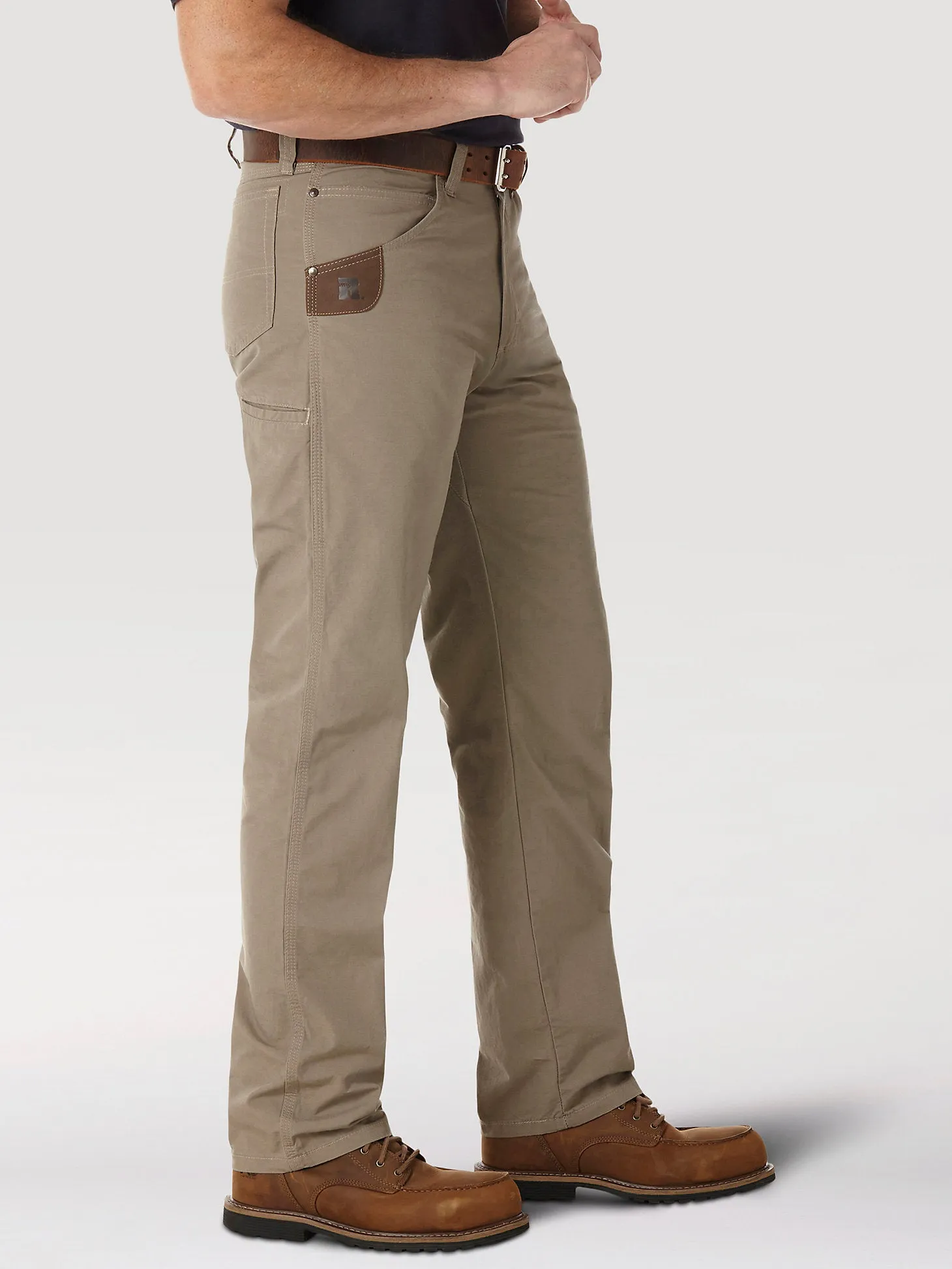 RIGG'S WORKWEAR TECHNICIAN PANT - DARK KHAKI - 3W045DK