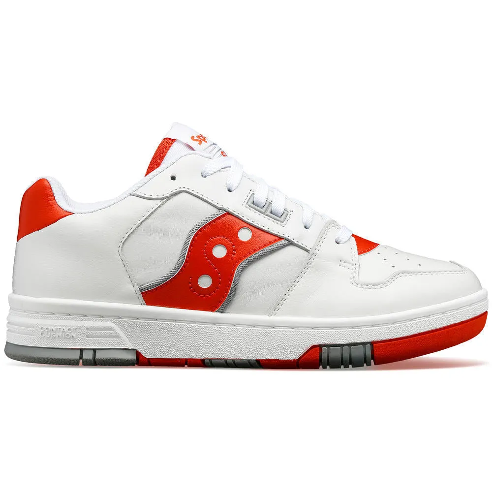 Saucony Men's Spot-Bilt Sonic Low - White/Red