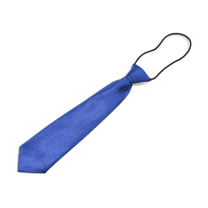 School Boys Children Kids Baby Wedding Solid Colour Elastic Tie Necktie SM6