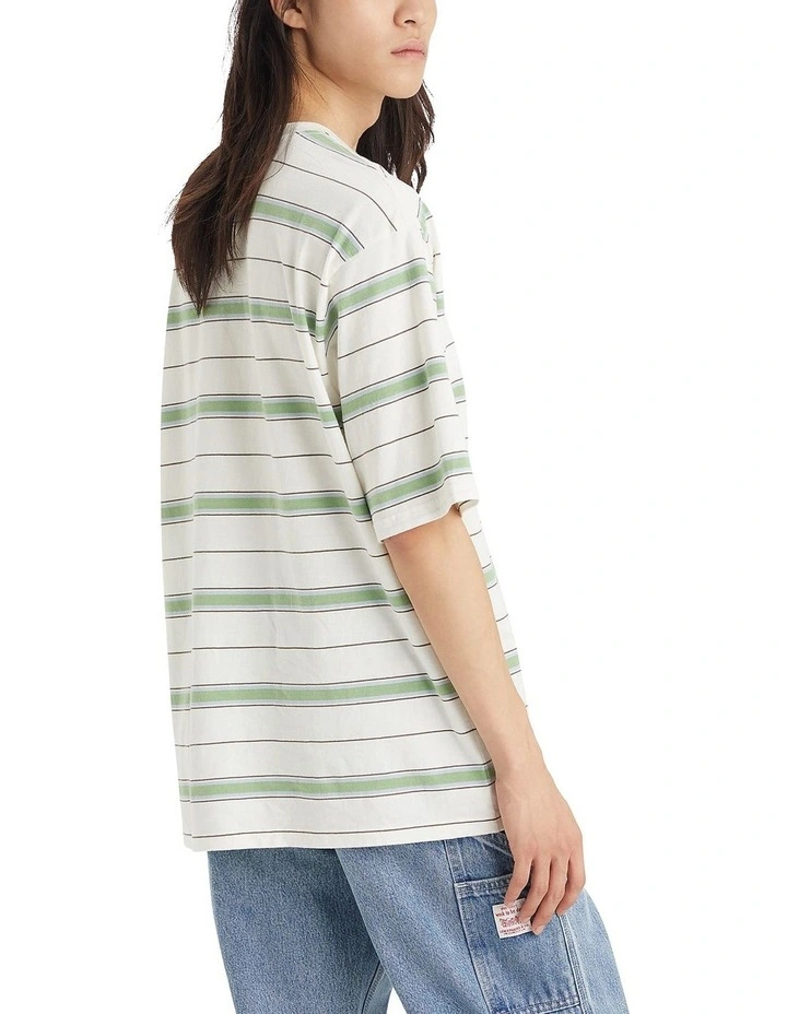 Short Sleeve Workwear T-shirt in Egret