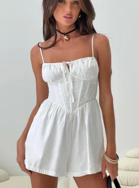 Sibyl Romper White