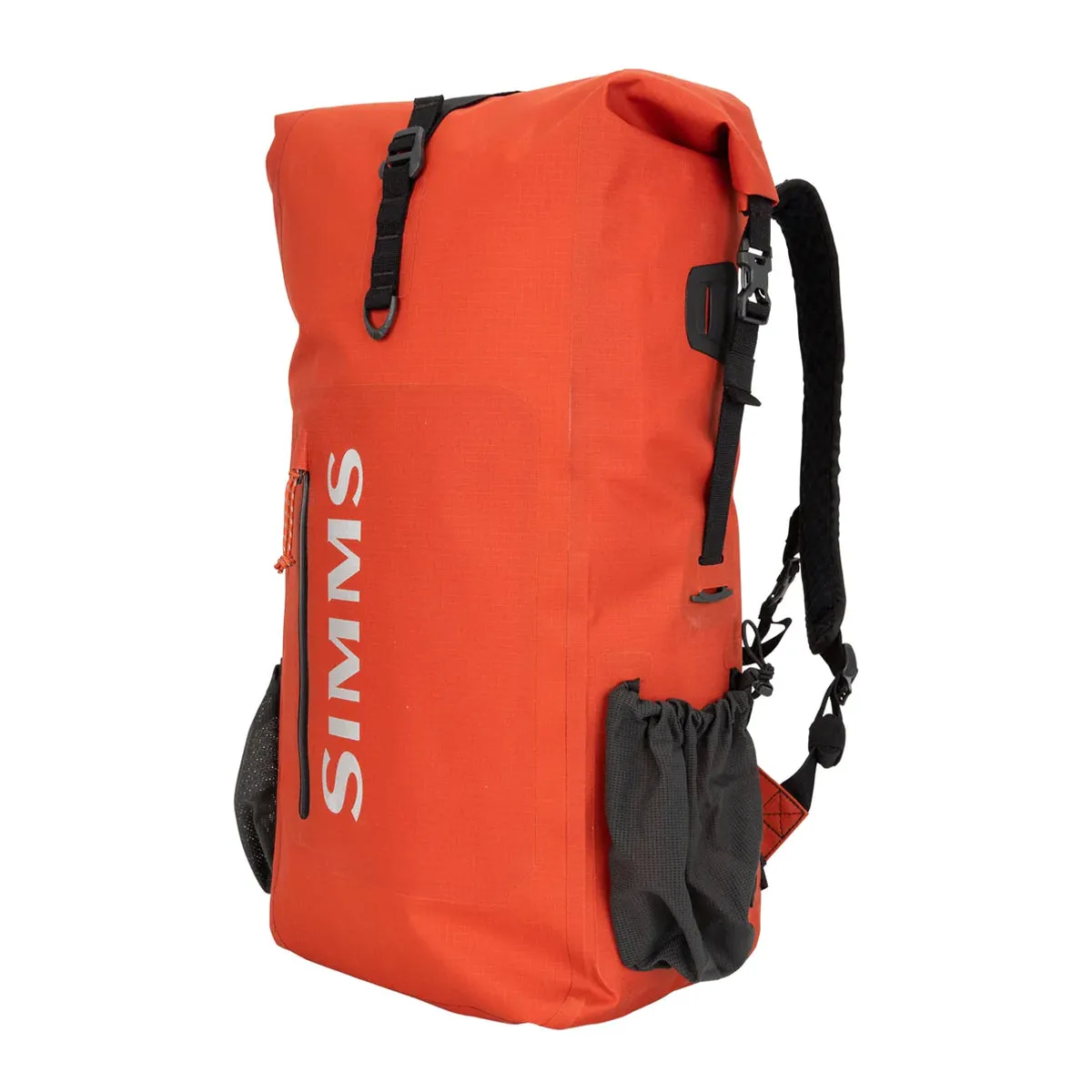 Simms Dry Creek Rolltop Backpack Simms Orange