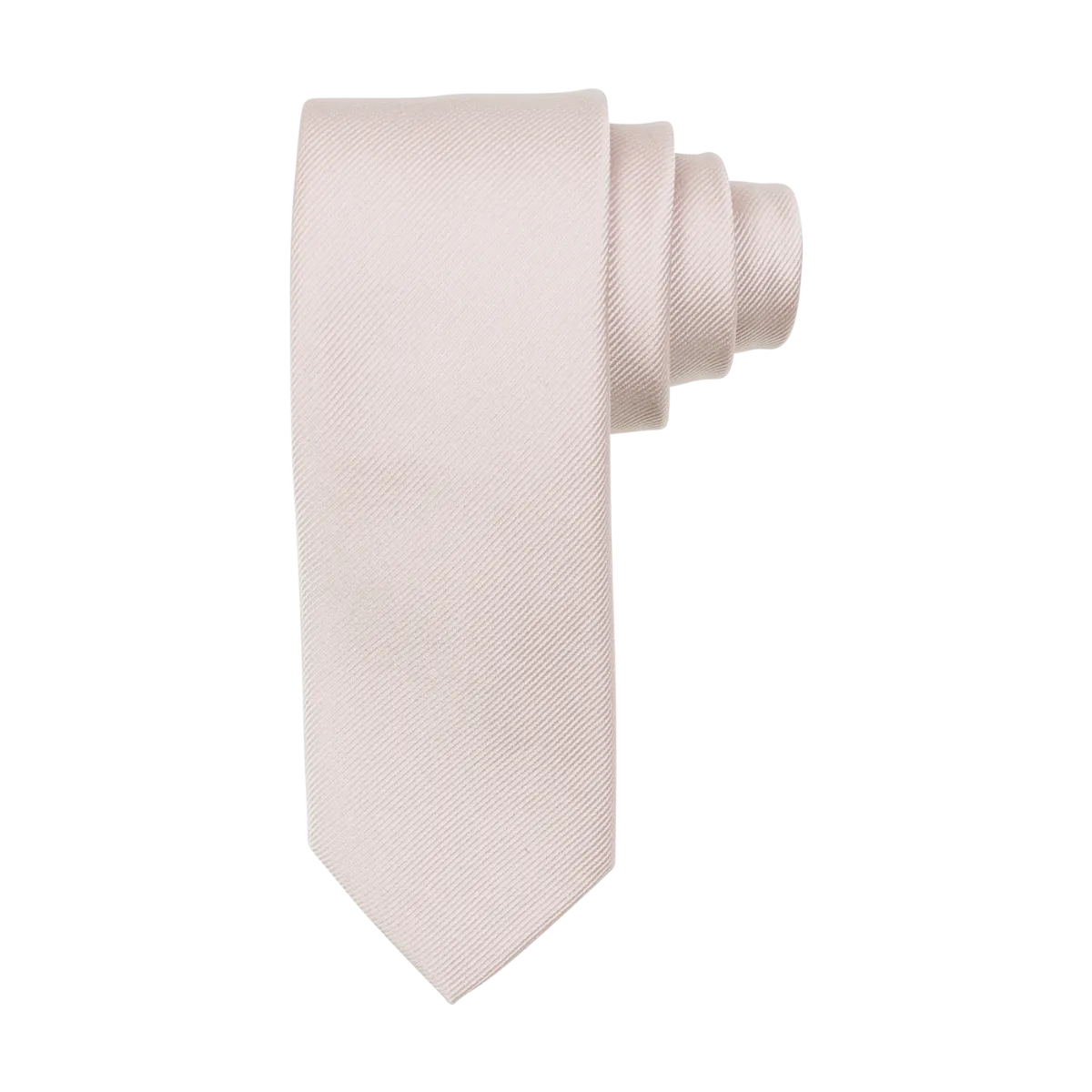 Slim Silk Faille Necktie in Choice of 32 Colors by House of Amanda Christensen