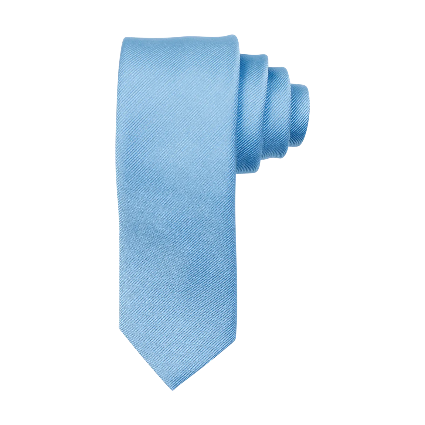 Slim Silk Faille Necktie in Choice of 32 Colors by House of Amanda Christensen