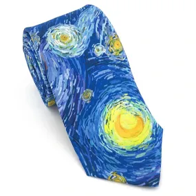 Starry Sky Silk Necktie