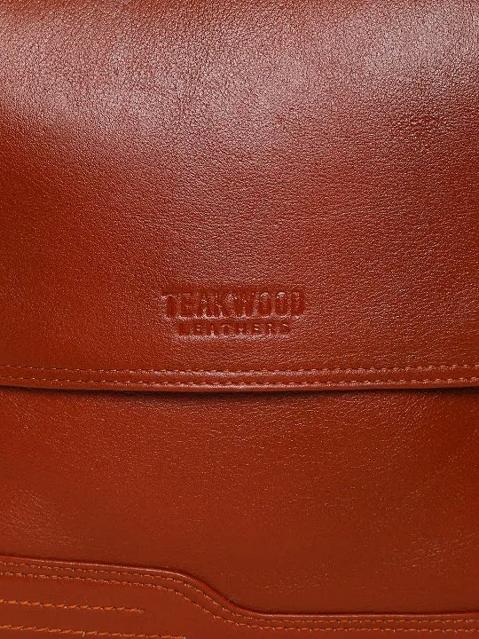 Teakwood Genuine Leather Women Bag - Tan