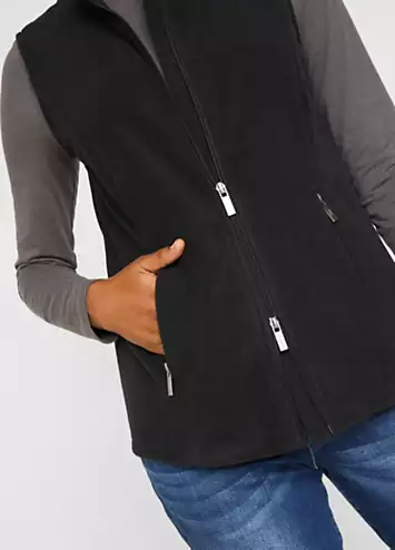 Teddy Fleece Gilet by bonprix | Look Again