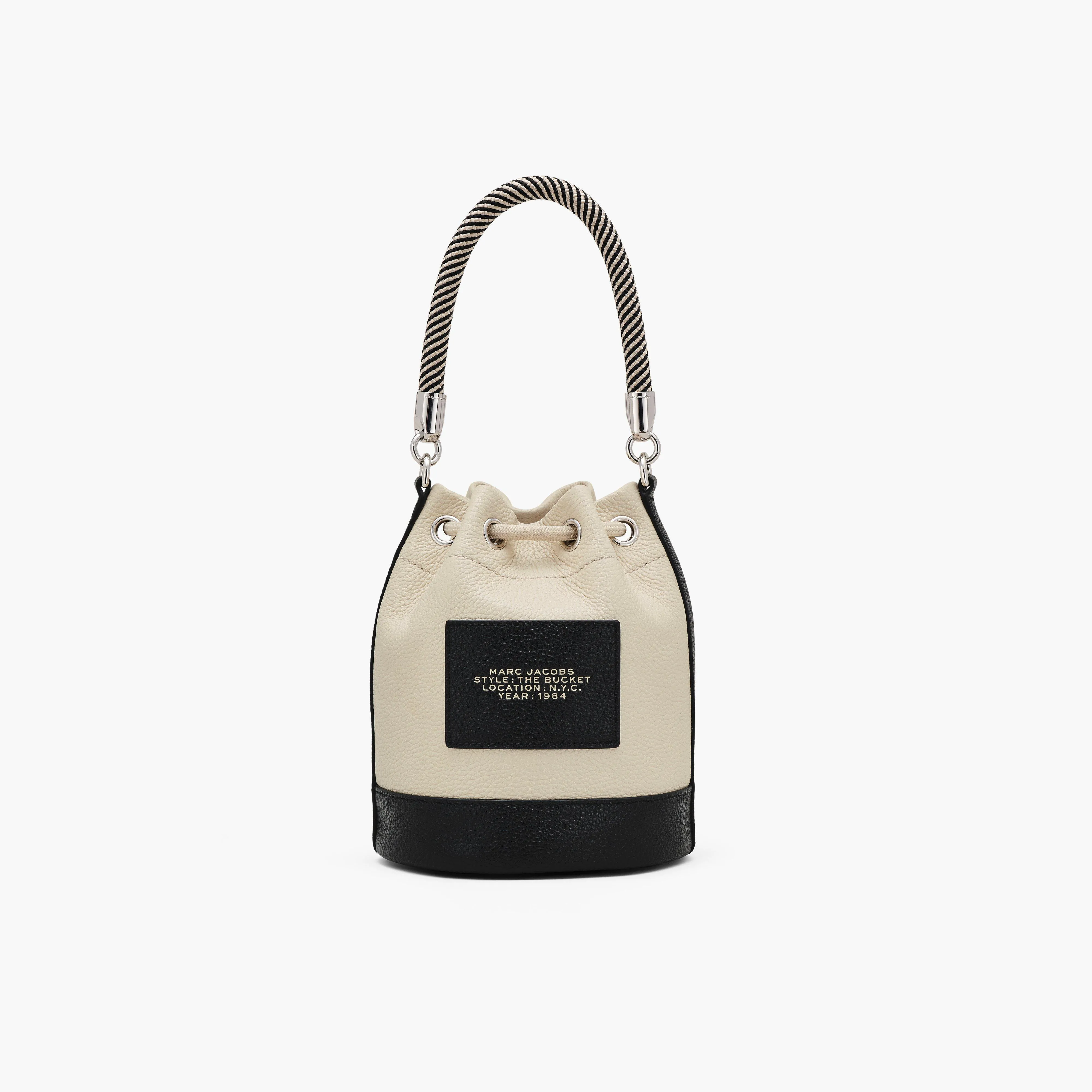 The Colorblock Leather Bucket Bag