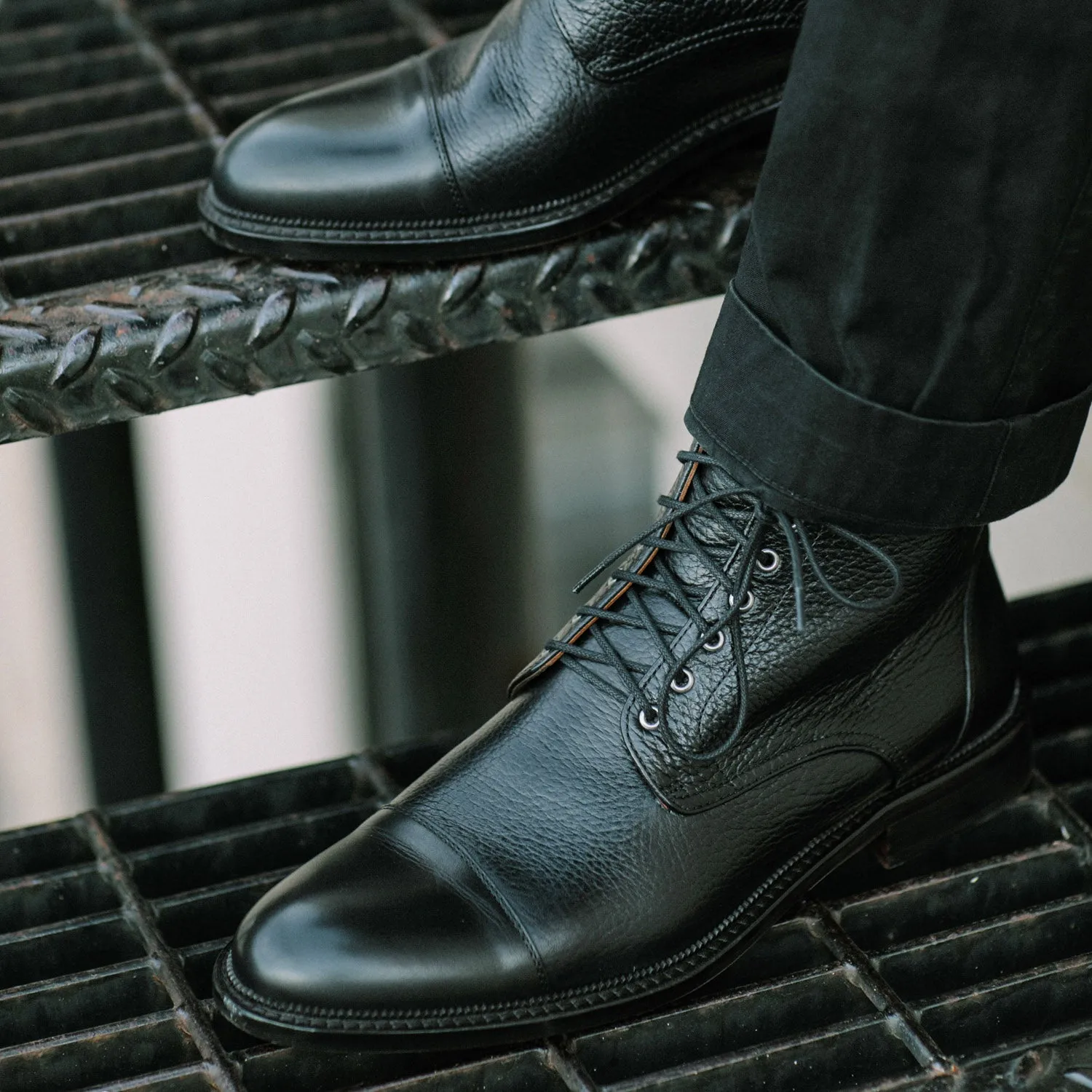 The Rome Boot in Black