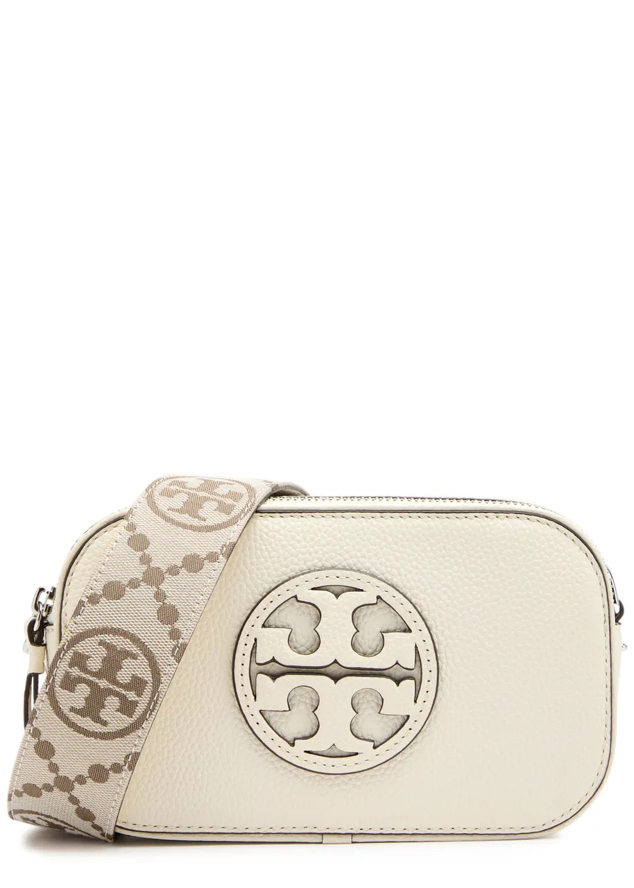 TORY BURCH Miller mini leather cross-body bag -                         -                     -                