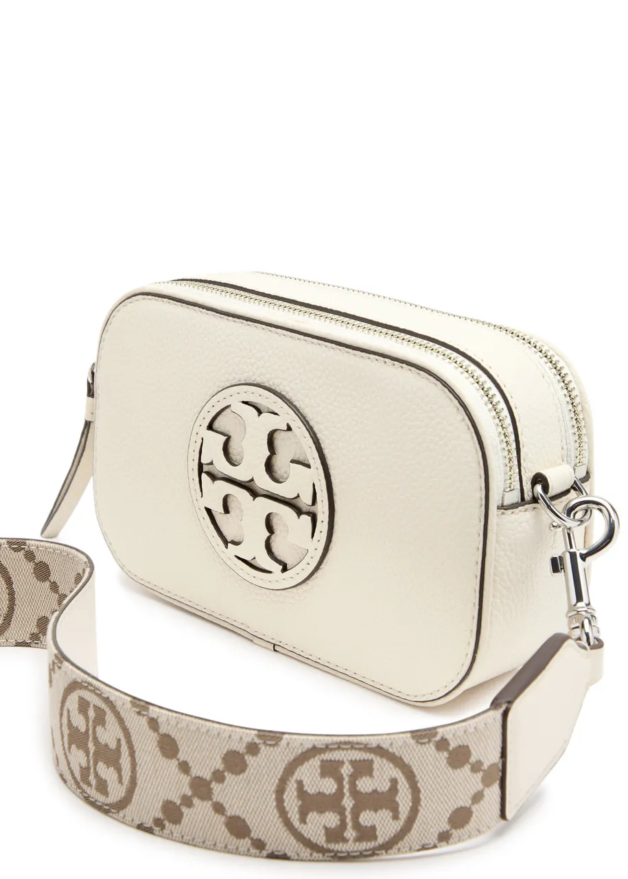 TORY BURCH Miller mini leather cross-body bag -                         -                     -                