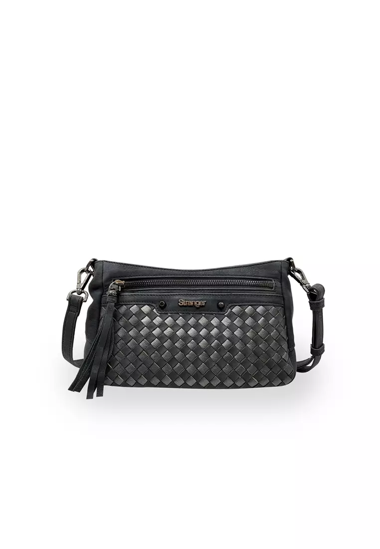 Urban Stranger Woven Leather Bag