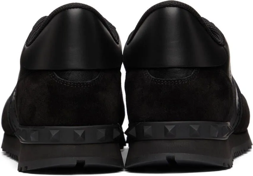 Valentino Garavani Black Rockrunner Sneakers