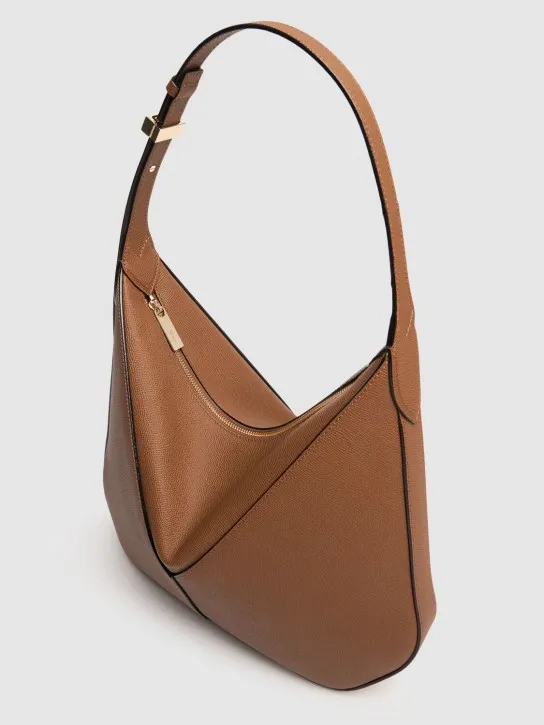 Valextra   Small Vivi leather hobo bag 