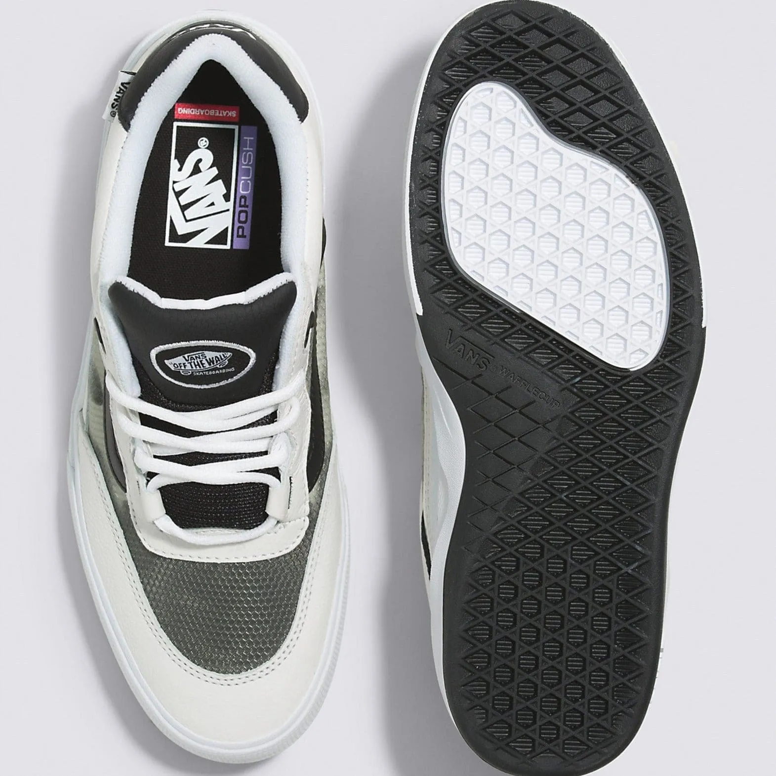 Vans | Wayvee - Leather True White/Black