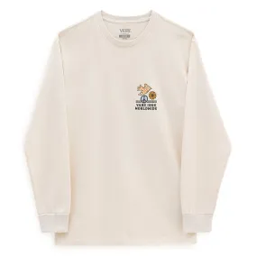 Vans Checker Bird Long Sleeve (White)