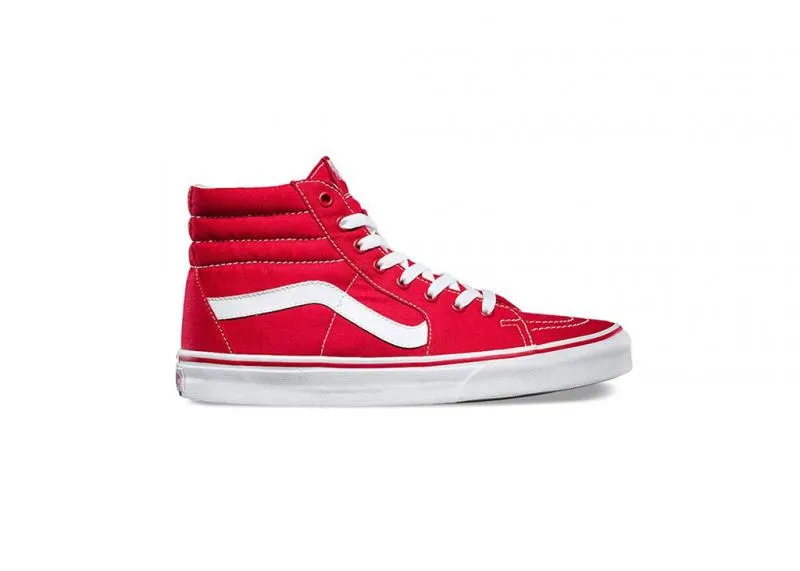 VANS - Men - SK8-Hi - Red/White