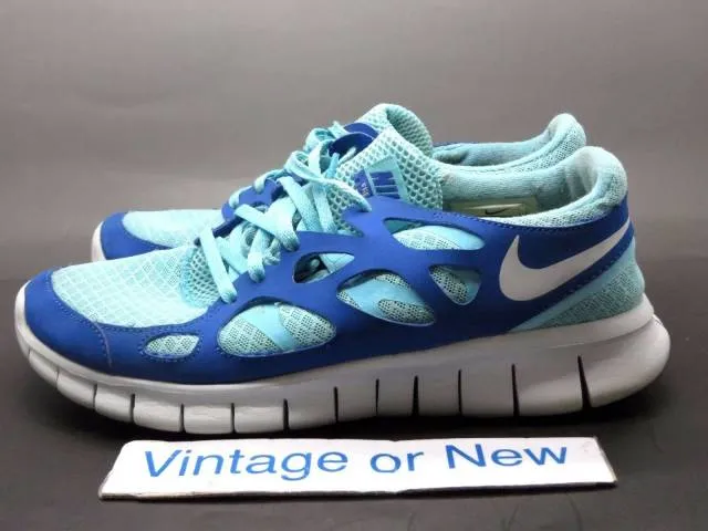 Women's Nike Free+ 2 Tide Pool Blue Mega Blue Platinum R...