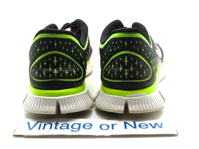 Women's Nike Free Run+ 3 Laser Purple Volt Black Running...