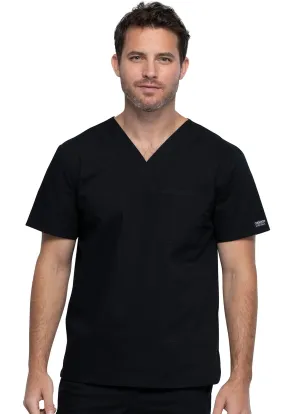 WORKWEAR Professionals Unisex V-Neck Top  in Black