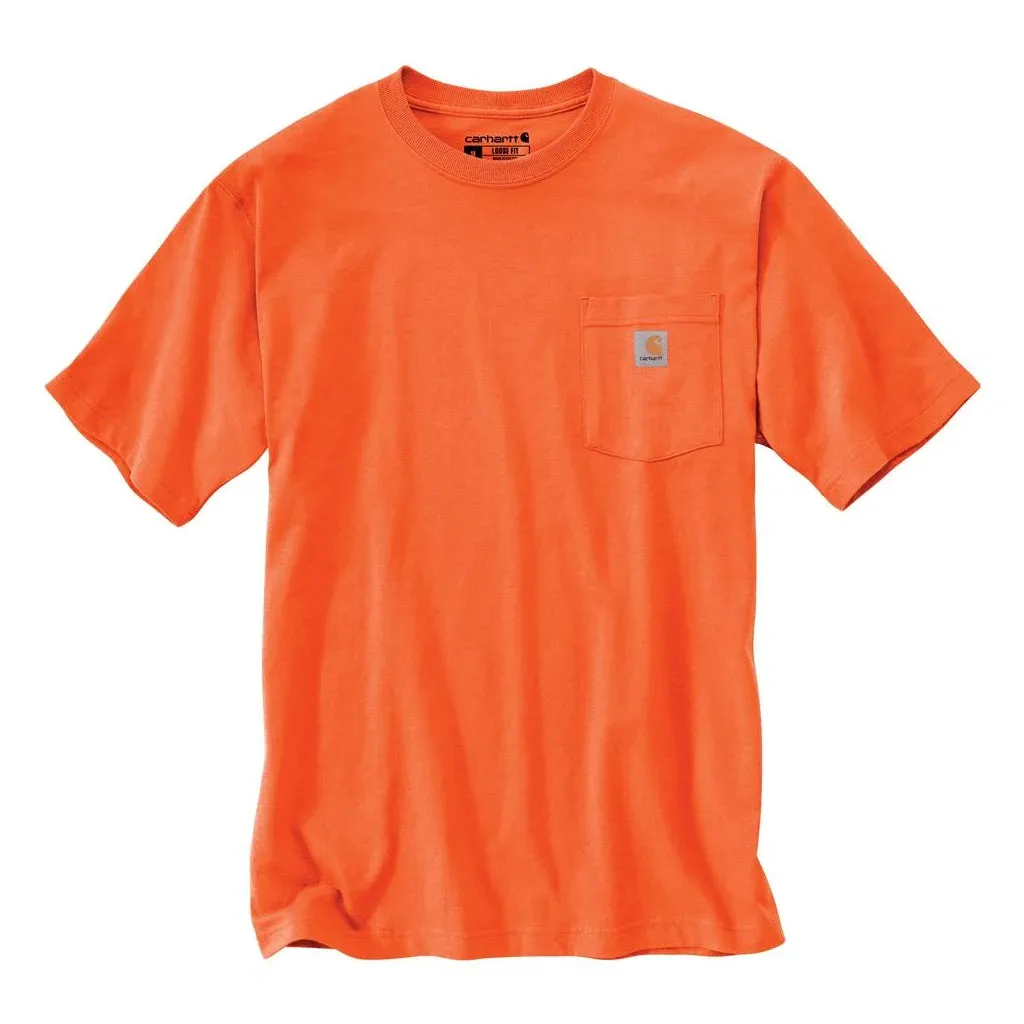 Workwear SS Pocket Tee Brite Orange