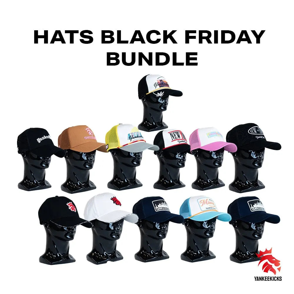 YankeeKicks Hat Black Friday Bundle