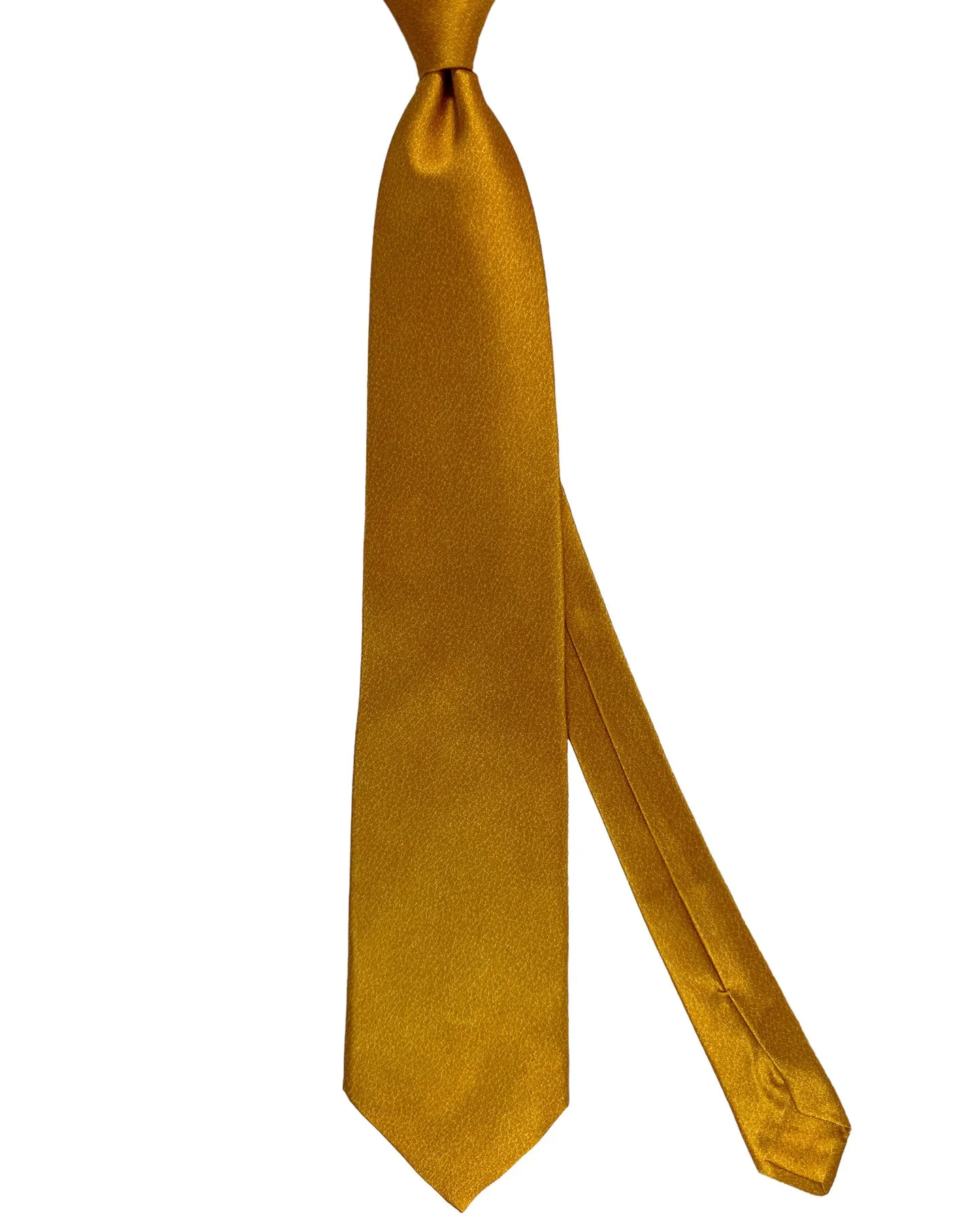 Zilli Silk Tie Olive Gold - Wide Necktie  FINAL SALE